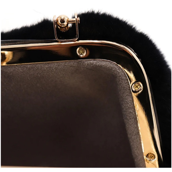 Rex Rabbit Fur Handbag - Picture 3 of 5